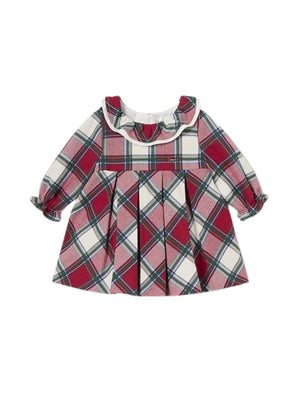 ABITO ROSSO SCOZZESE NEONATA MAYORAL NEWBORN