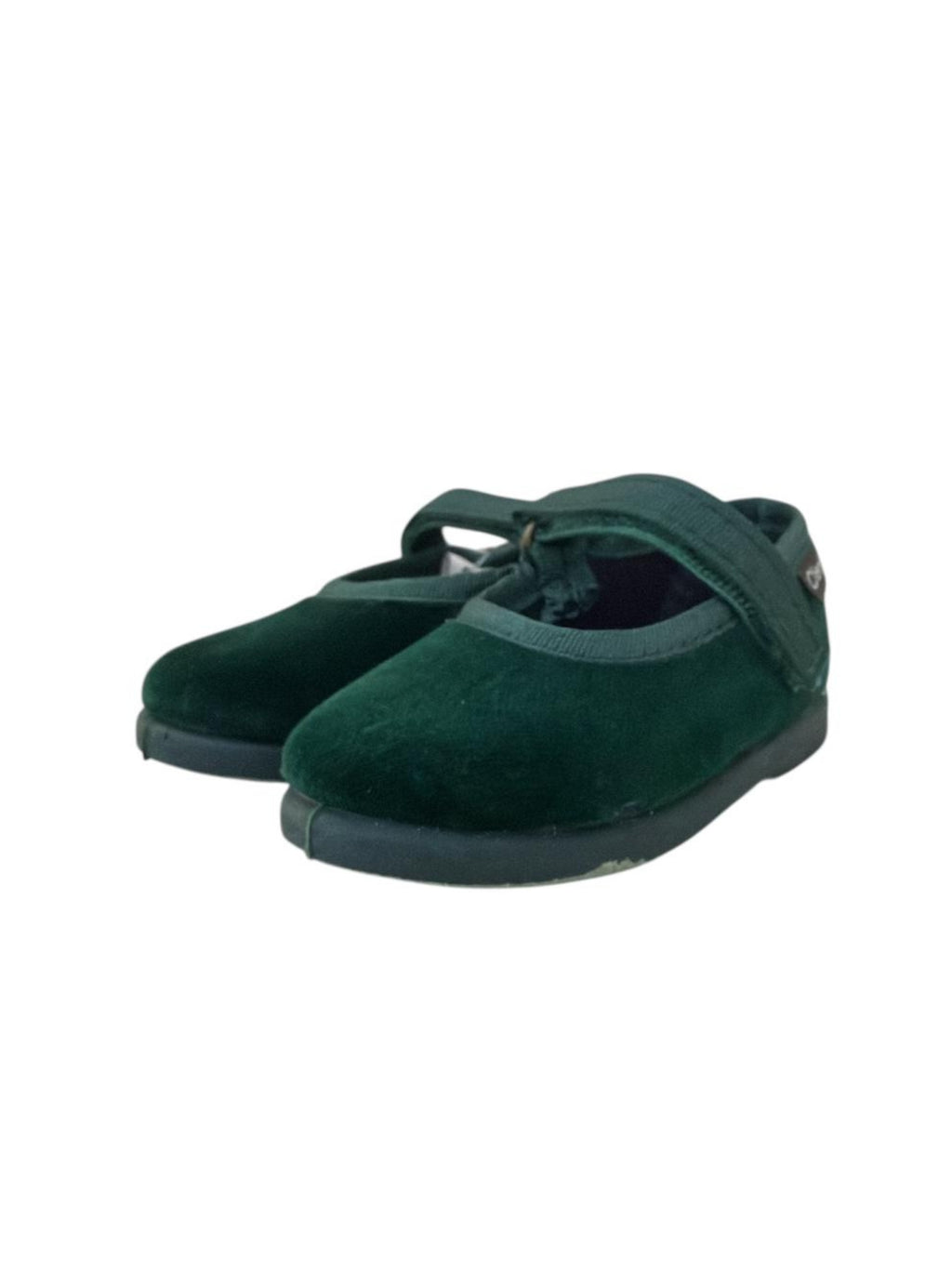 BALLERINE VELLUTO VERDE CIENTA