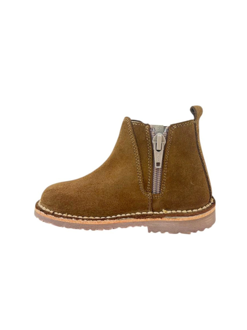 STIVALETTI BAMBINO CAMOSCIO BEIGE CIENTA