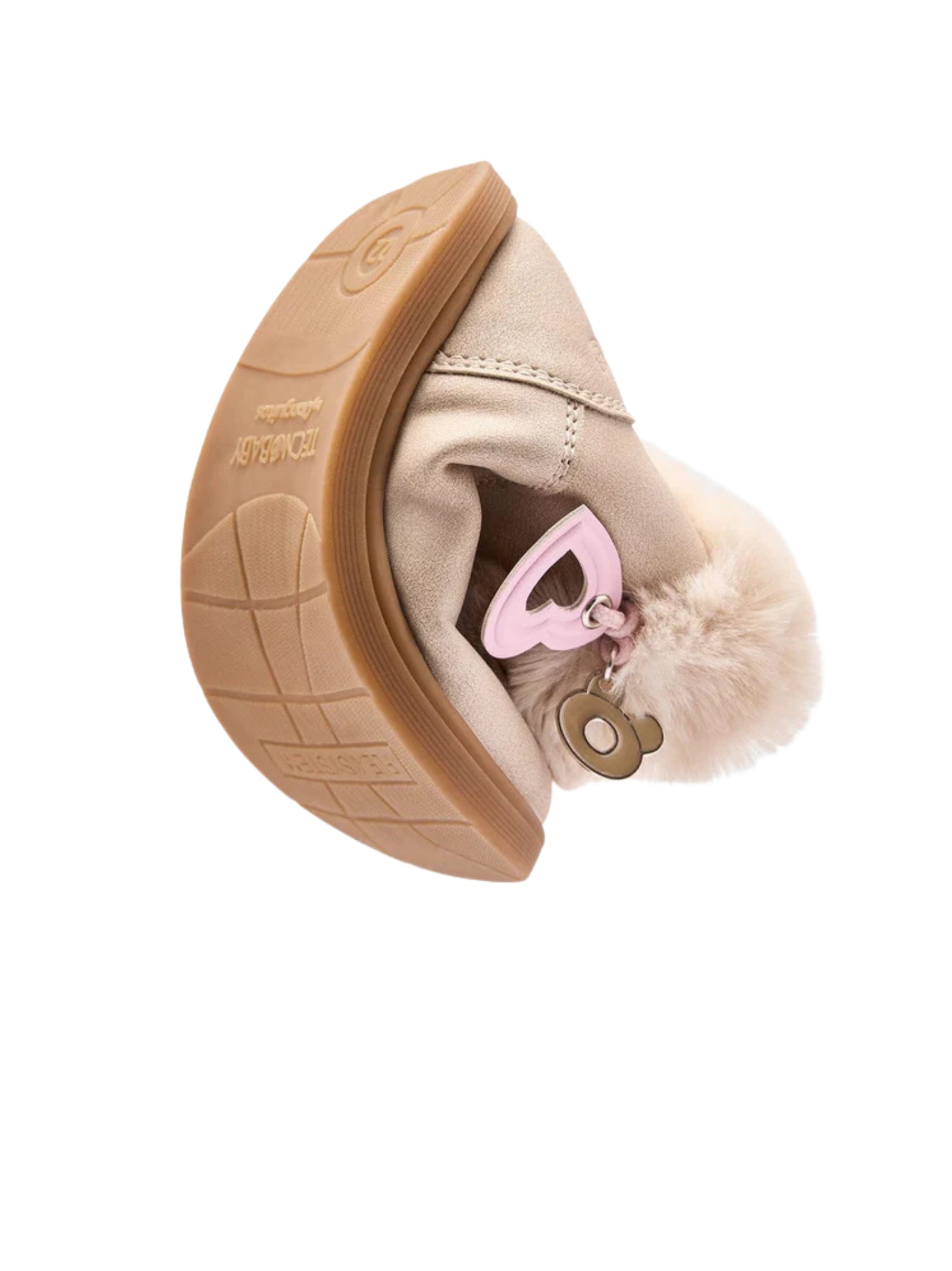 STIVALETTI CON PELLICCIA OSITO BAMBINA