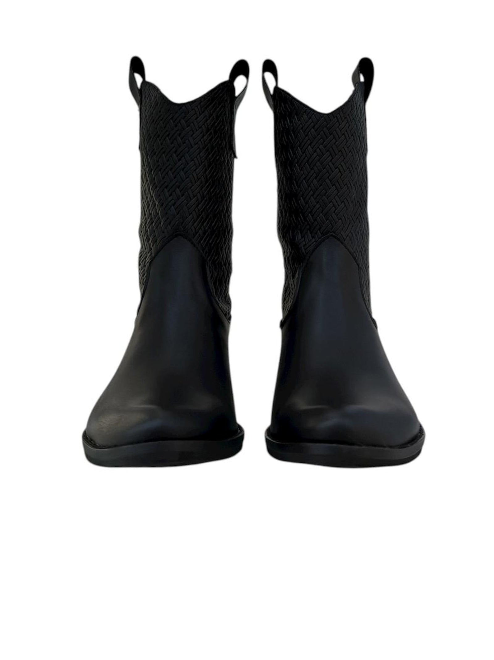 CAMPEROS NERO BAMBINA IN PELLE