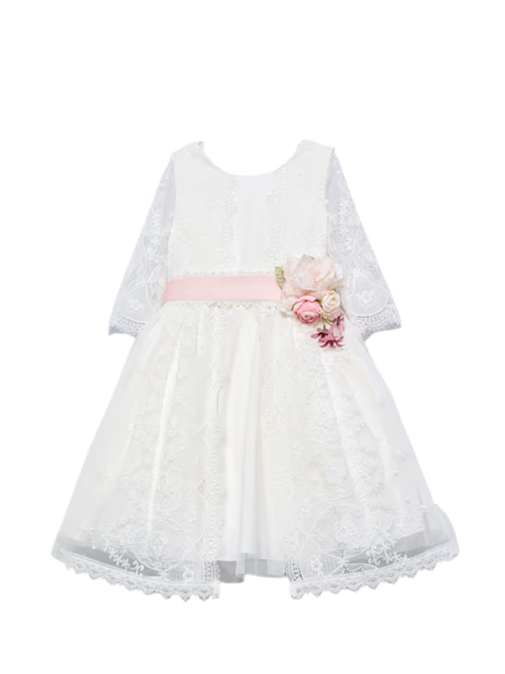 ABITO GUIPURE RICAMI BAMBINA ABEL&LULA
