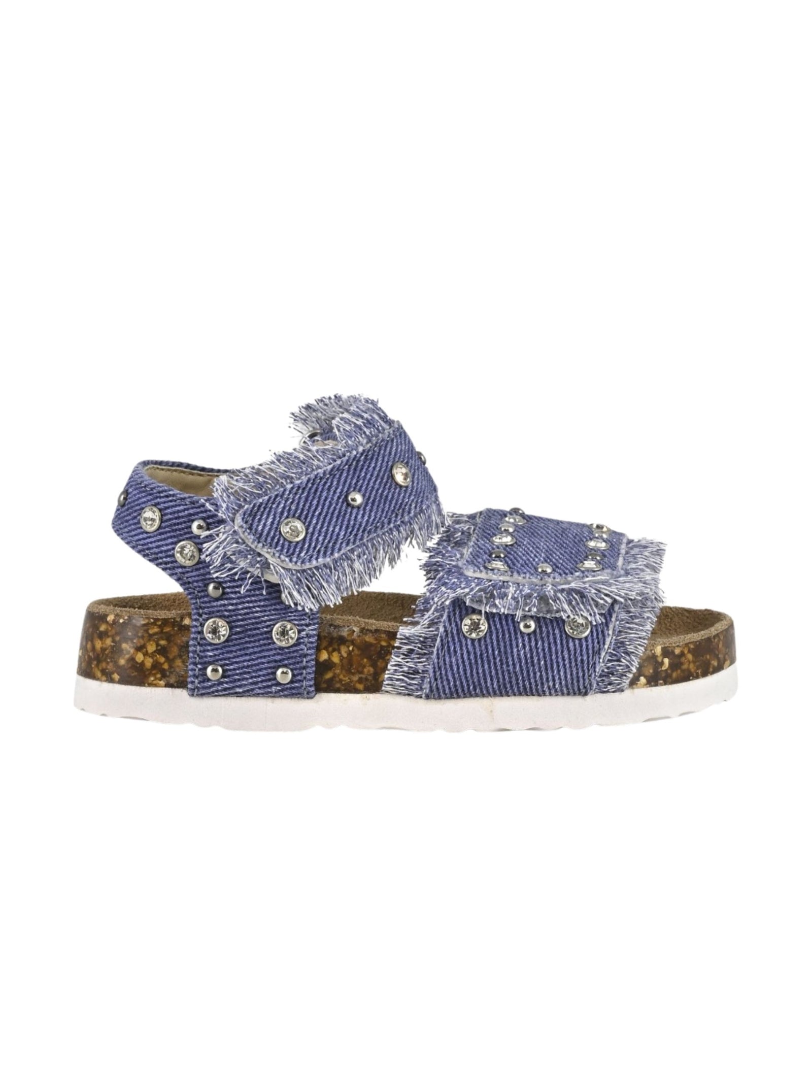 SANDALI COLORS OF CALIFORNIA BAMBINA BORCHIE DENIM