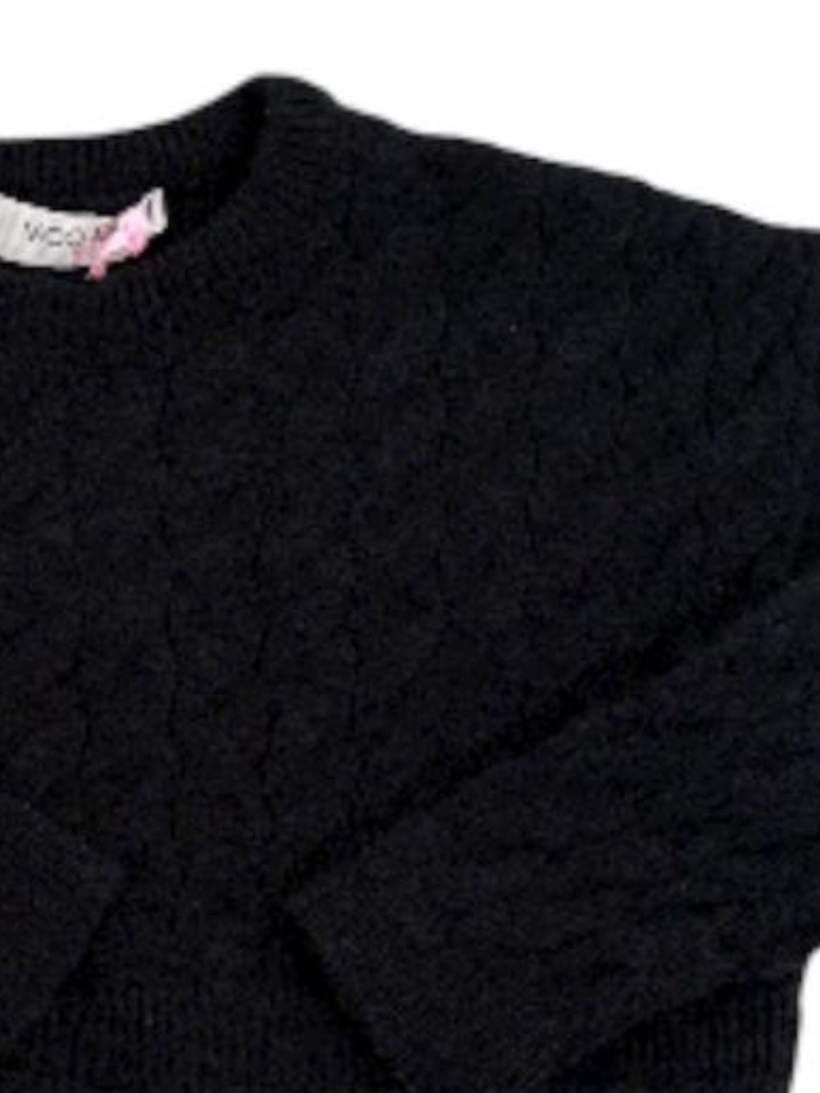 MAGLIONCINO NERO VICOLO BAMBINA