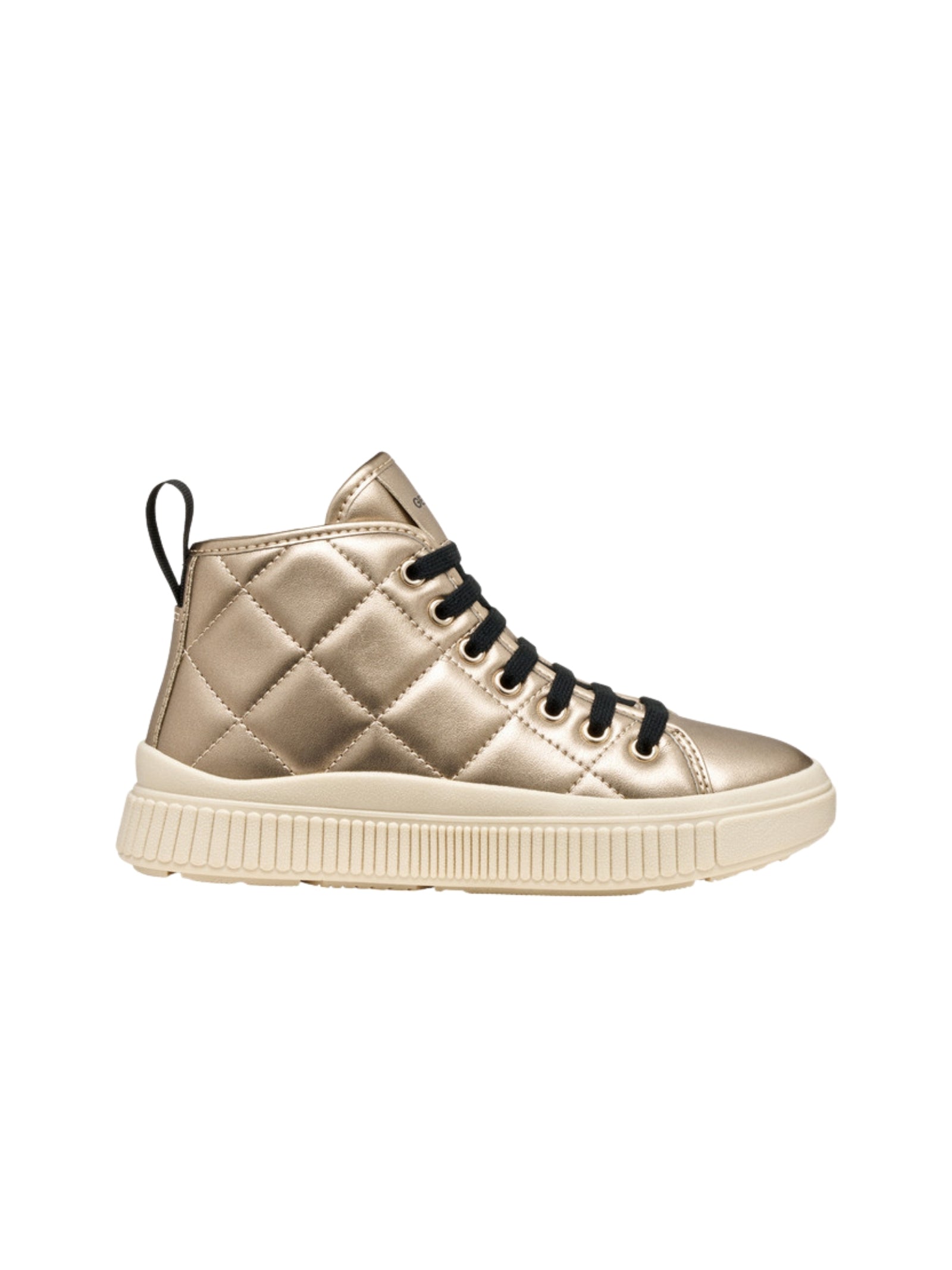 SNEAKERS ALTE PLATINO FGEOX BAMBINA