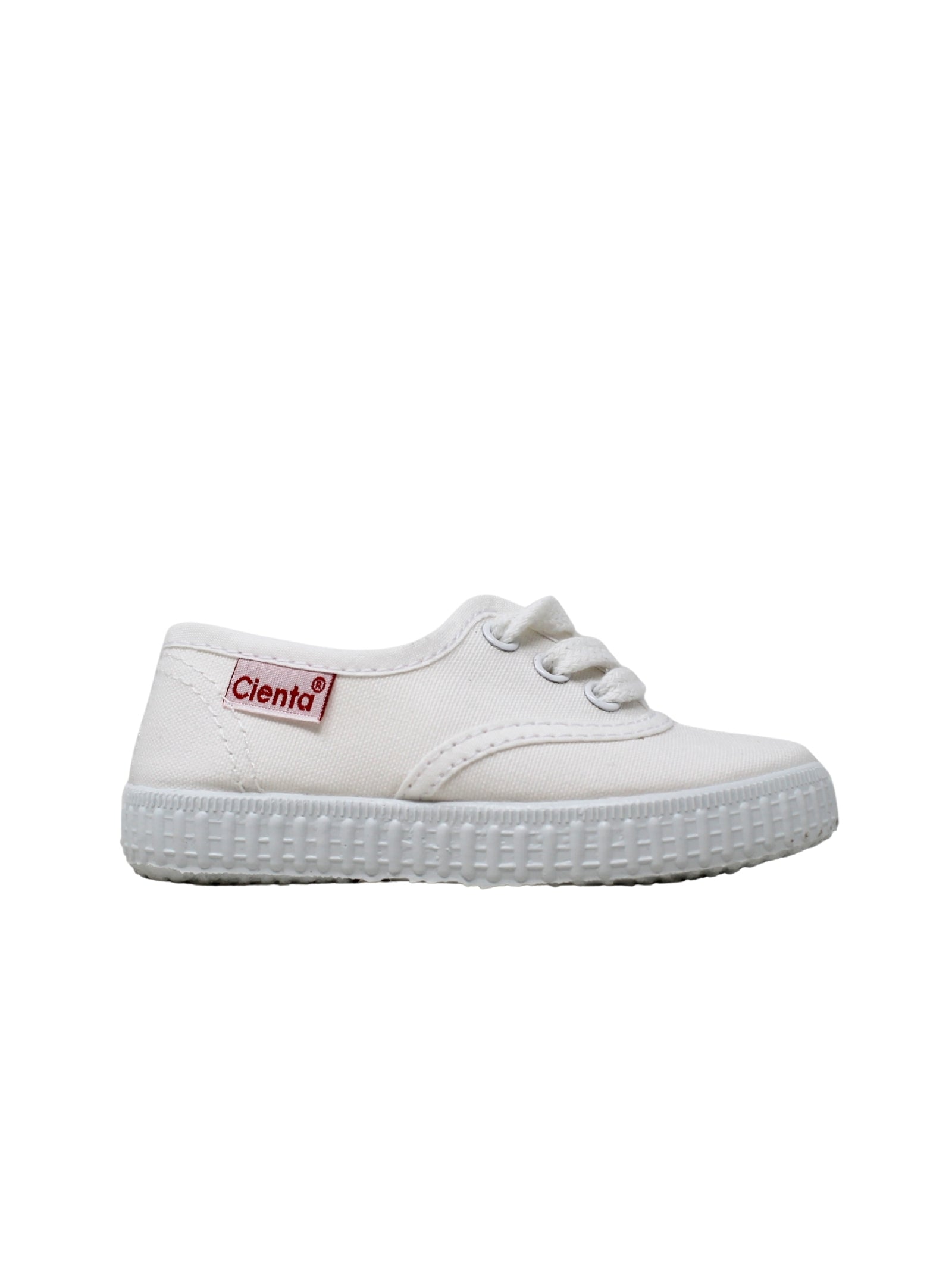 SCARPE CIENTA TELA BIANCO BAMBINO
