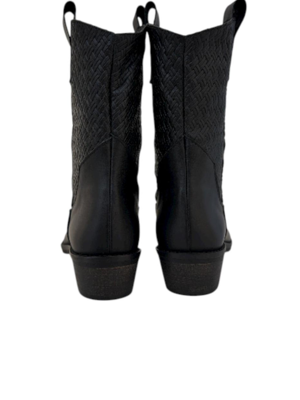 CAMPEROS NERO BAMBINA IN PELLE