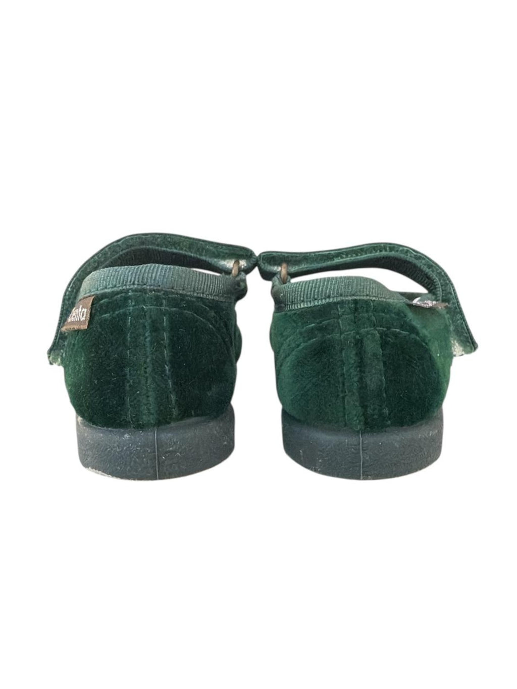 BALLERINE VELLUTO VERDE CIENTA