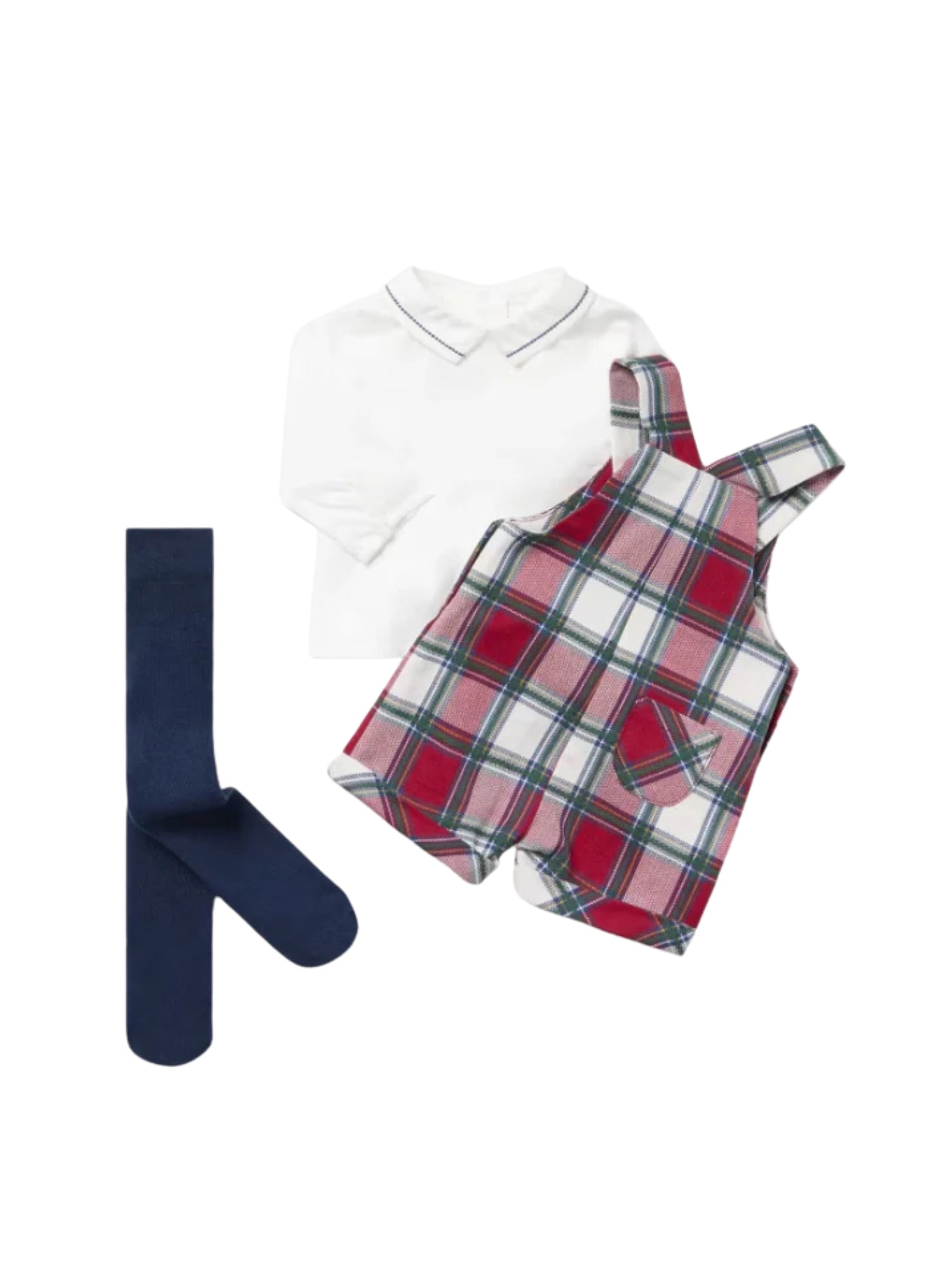 COMPLETO SALOPETTE SCOZZESE NEONATO MAYORAL NEWBOEN