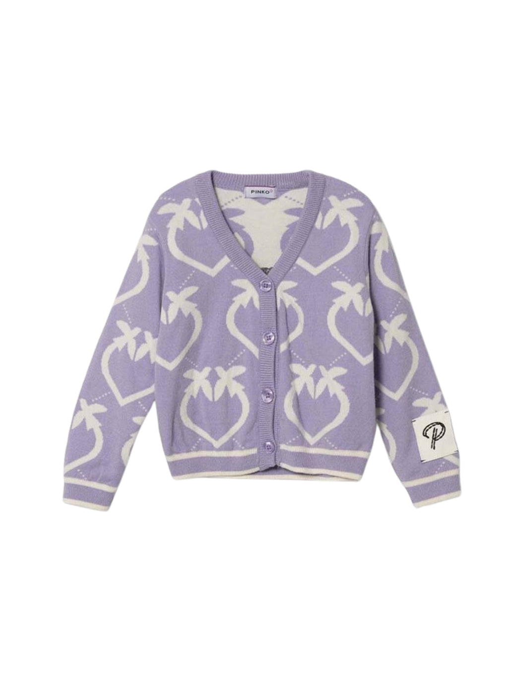 CARDIGAN PINKO LILLA BAMBINA