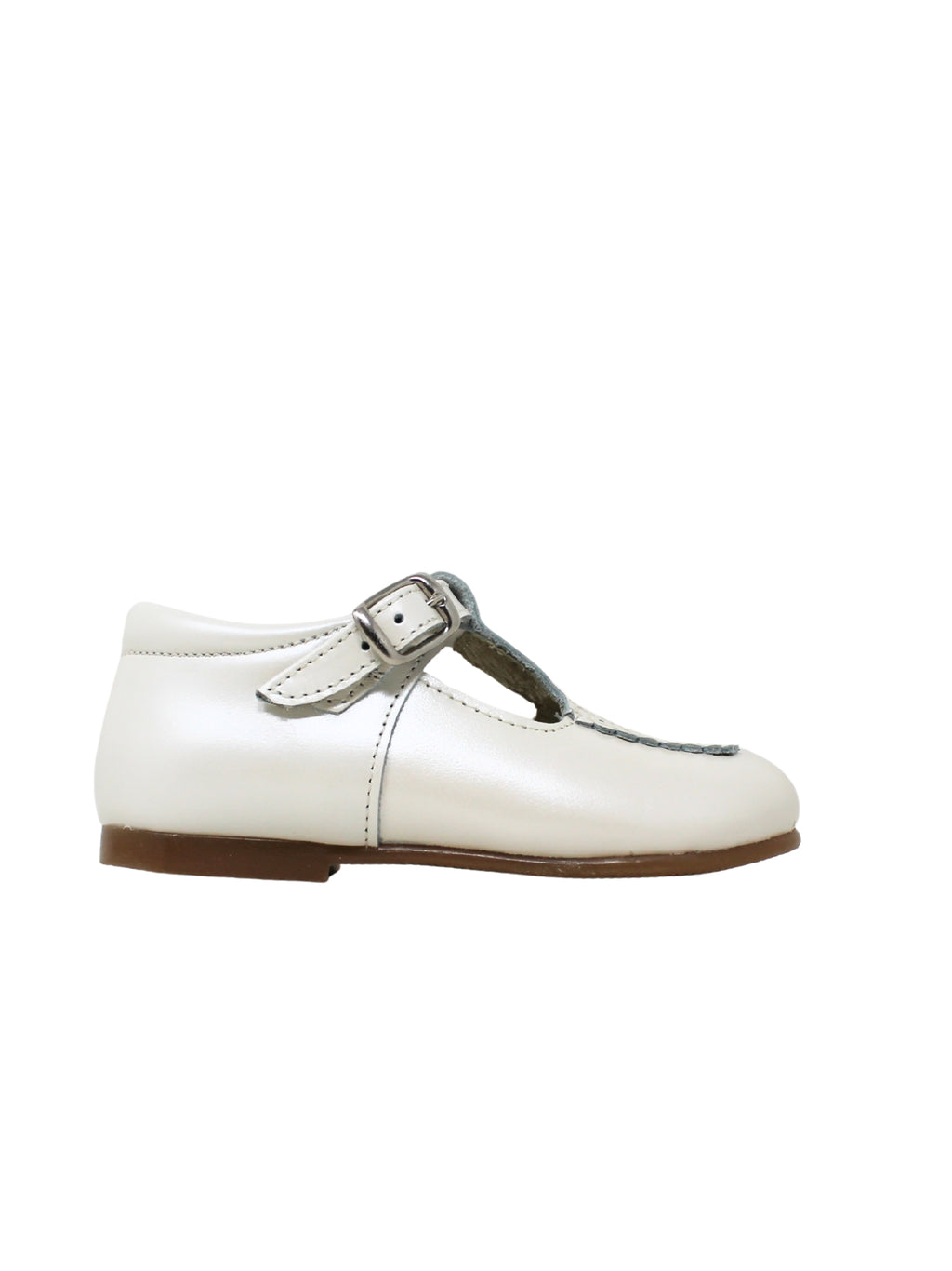 BALLERINE PANYNO BAMBINA BIANCO PERLA