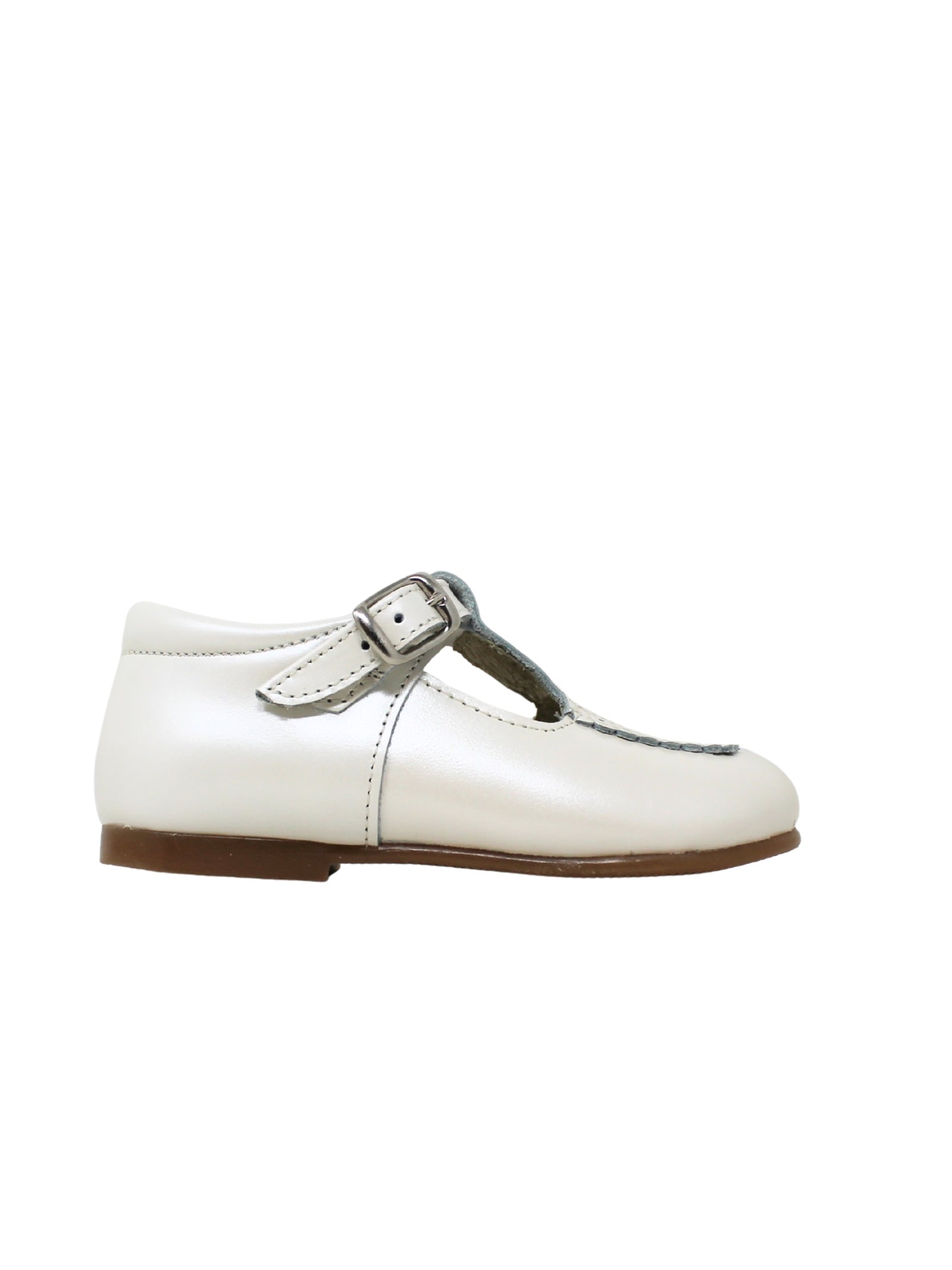 BALLERINE PANYNO BAMBINA BIANCO PERLA