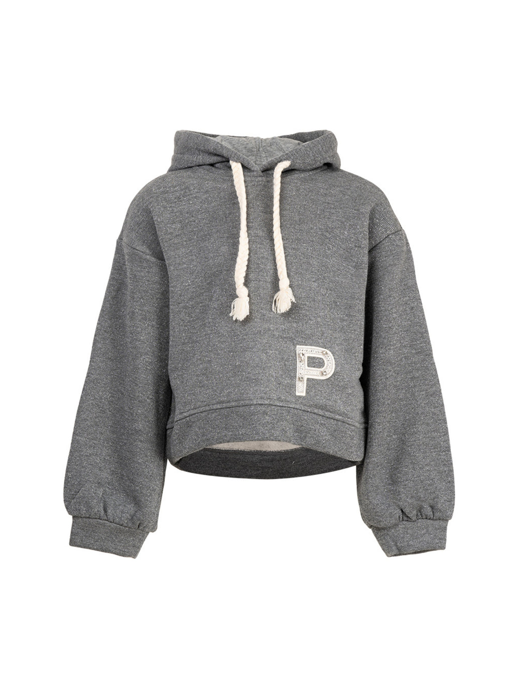 FELPA GRIGIA PINKO BAMBINA