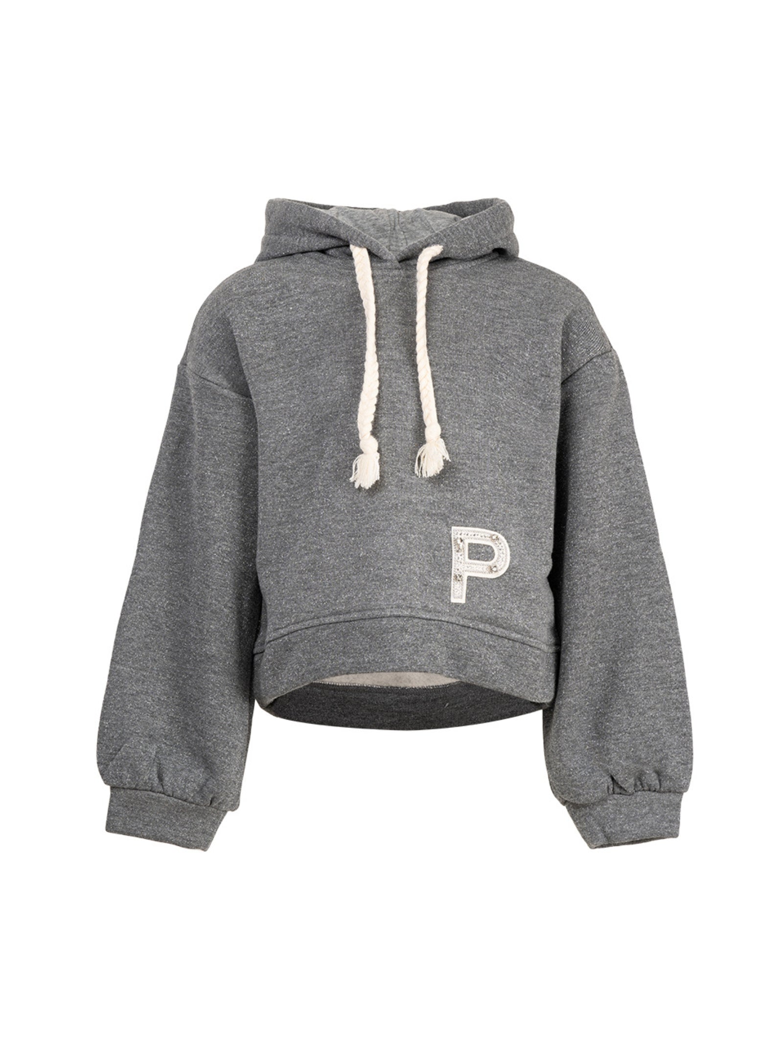 FELPA GRIGIA PINKO BAMBINA