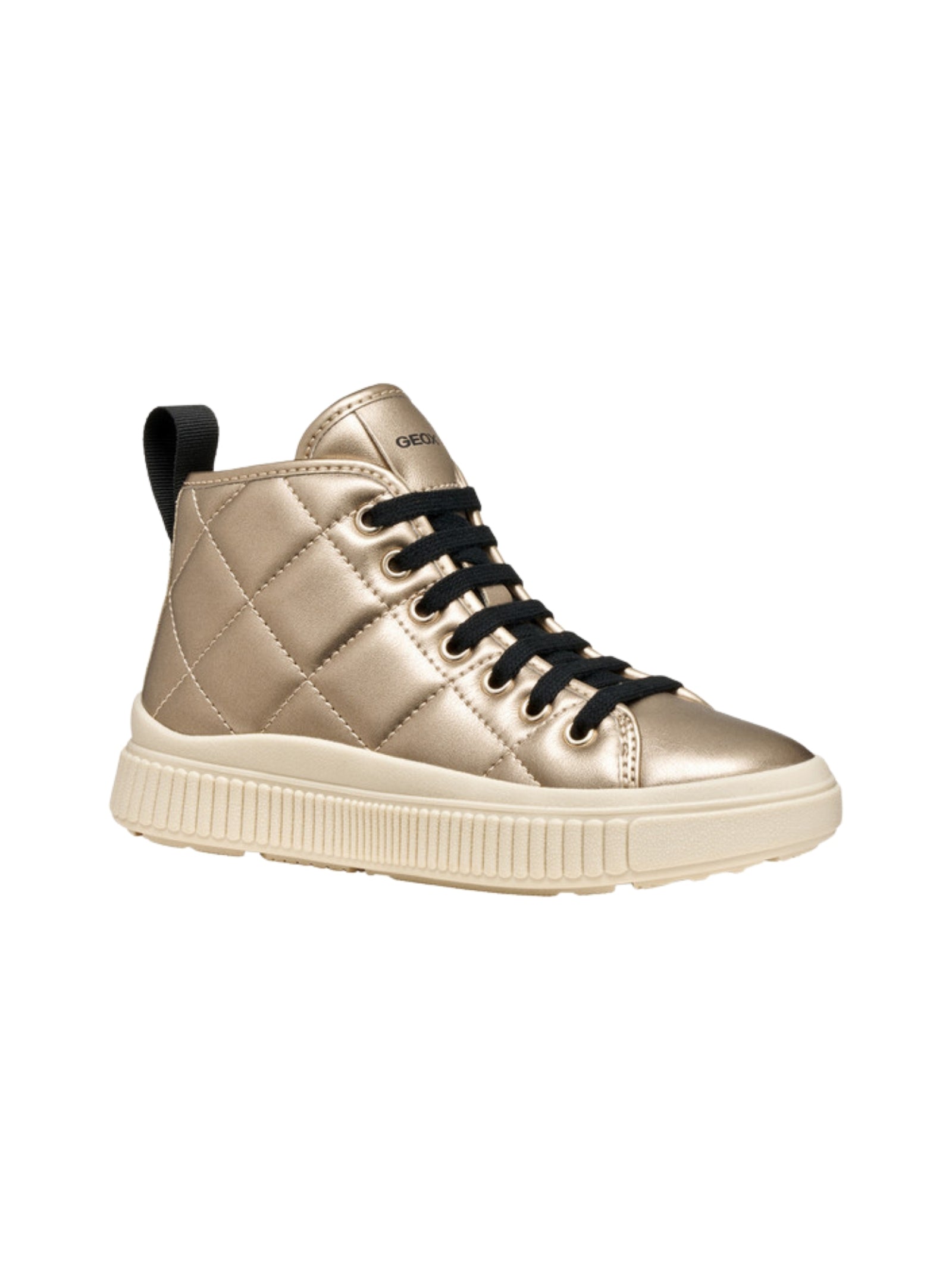 SNEAKERS ALTE PLATINO FGEOX BAMBINA