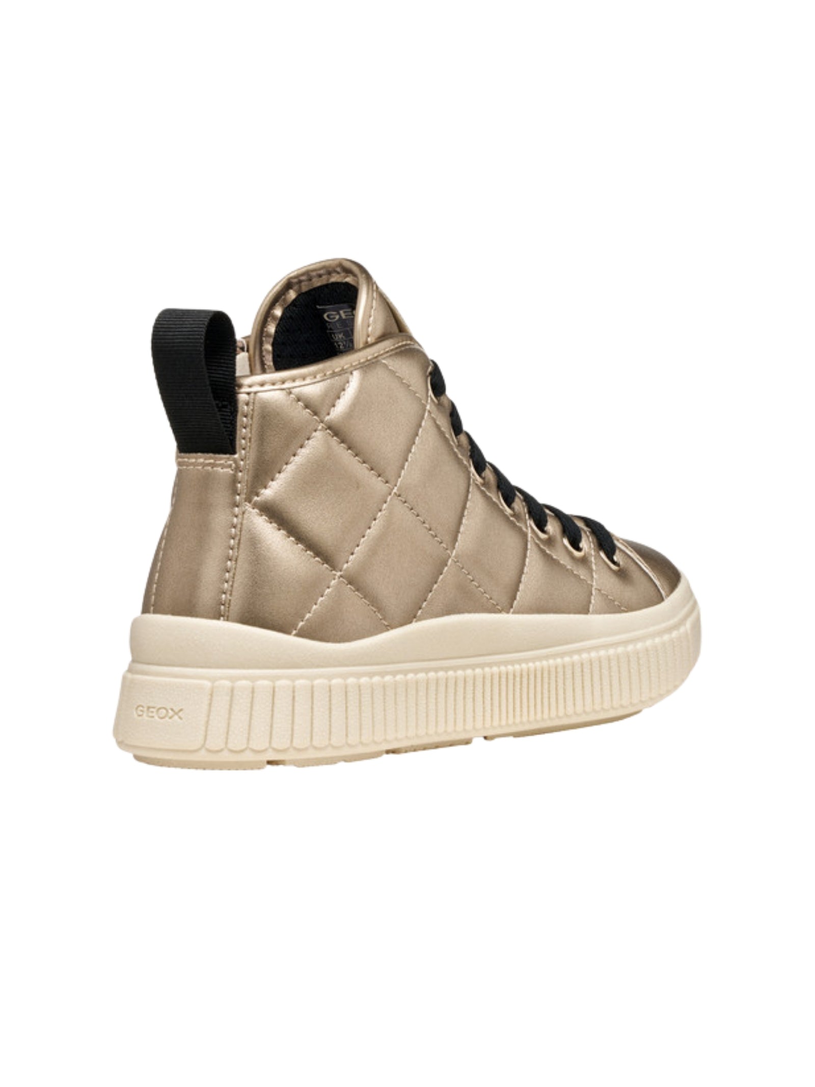 SNEAKERS ALTE PLATINO FGEOX BAMBINA