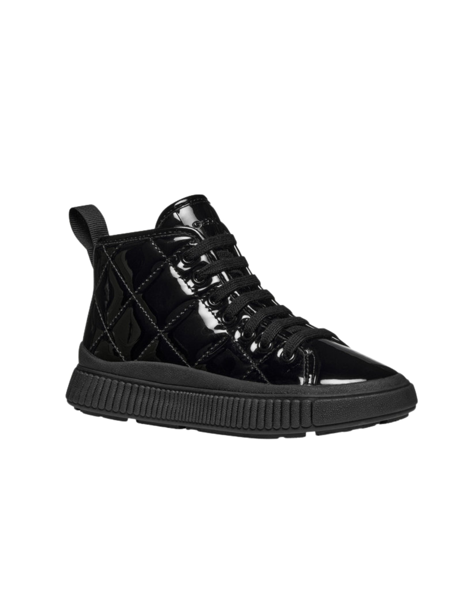 SNEAKERS NERE ALTE LUCIDE GEOX BAMBINA