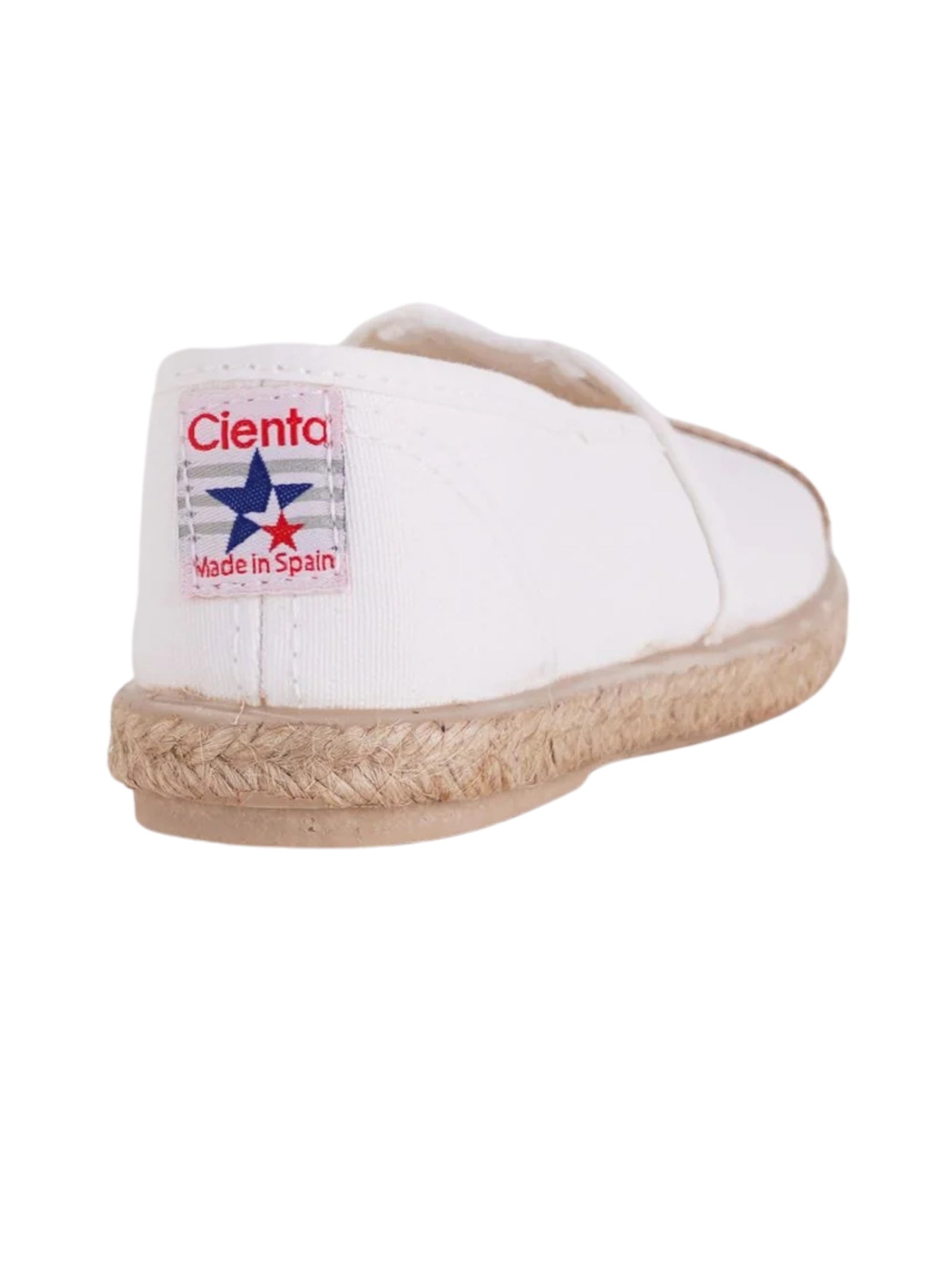 ESPADRILLAS CIENTA BAMBINO BIANCO