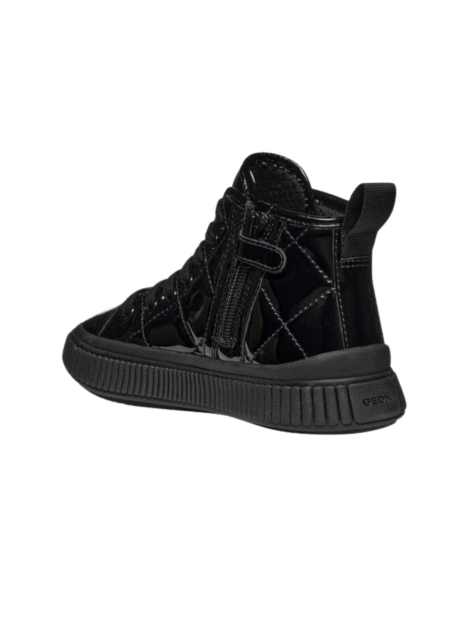 SNEAKERS NERE ALTE LUCIDE GEOX BAMBINA