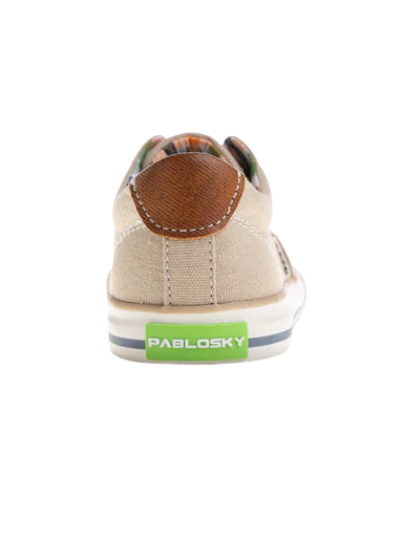 SNEAKERS TELA BAMBINO BEIGE PABLOSKY