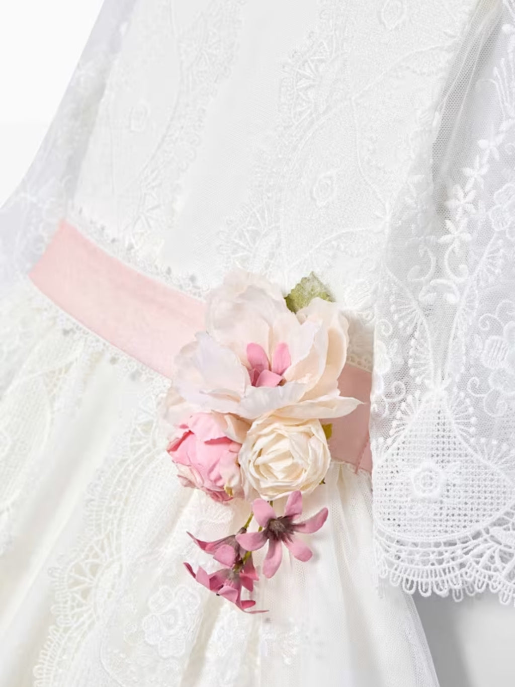 ABITO GUIPURE RICAMI BAMBINA ABEL&LULA