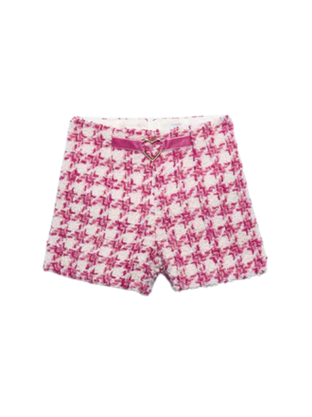 SHORTS ROSA QUADRI ABEL & LULA BAMBINA