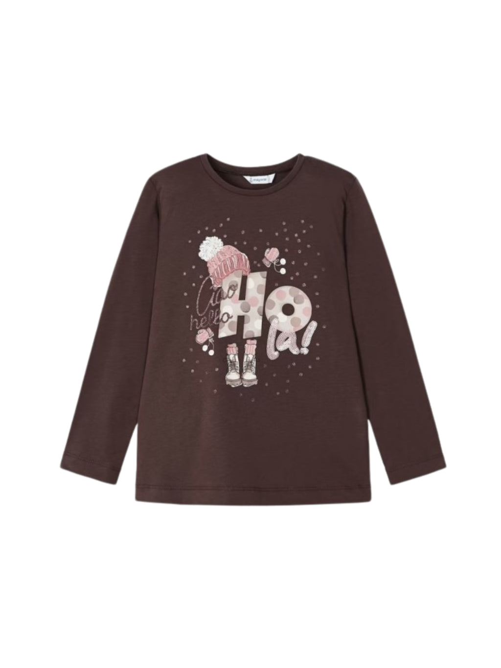 MAGLIA CHOCOLATE MAYORAL BAMBINA