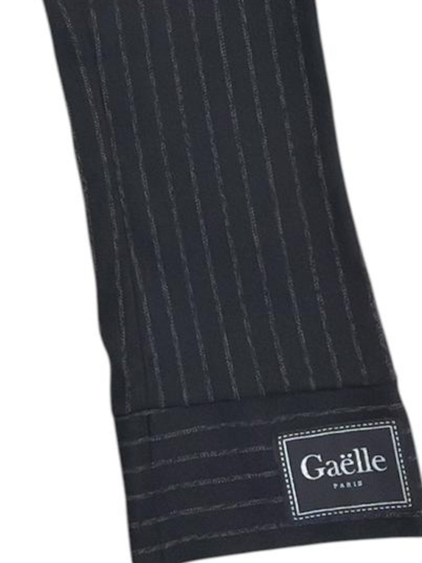 PANTALONE GESSATO NERO BAMBINA GAELLE PARIS