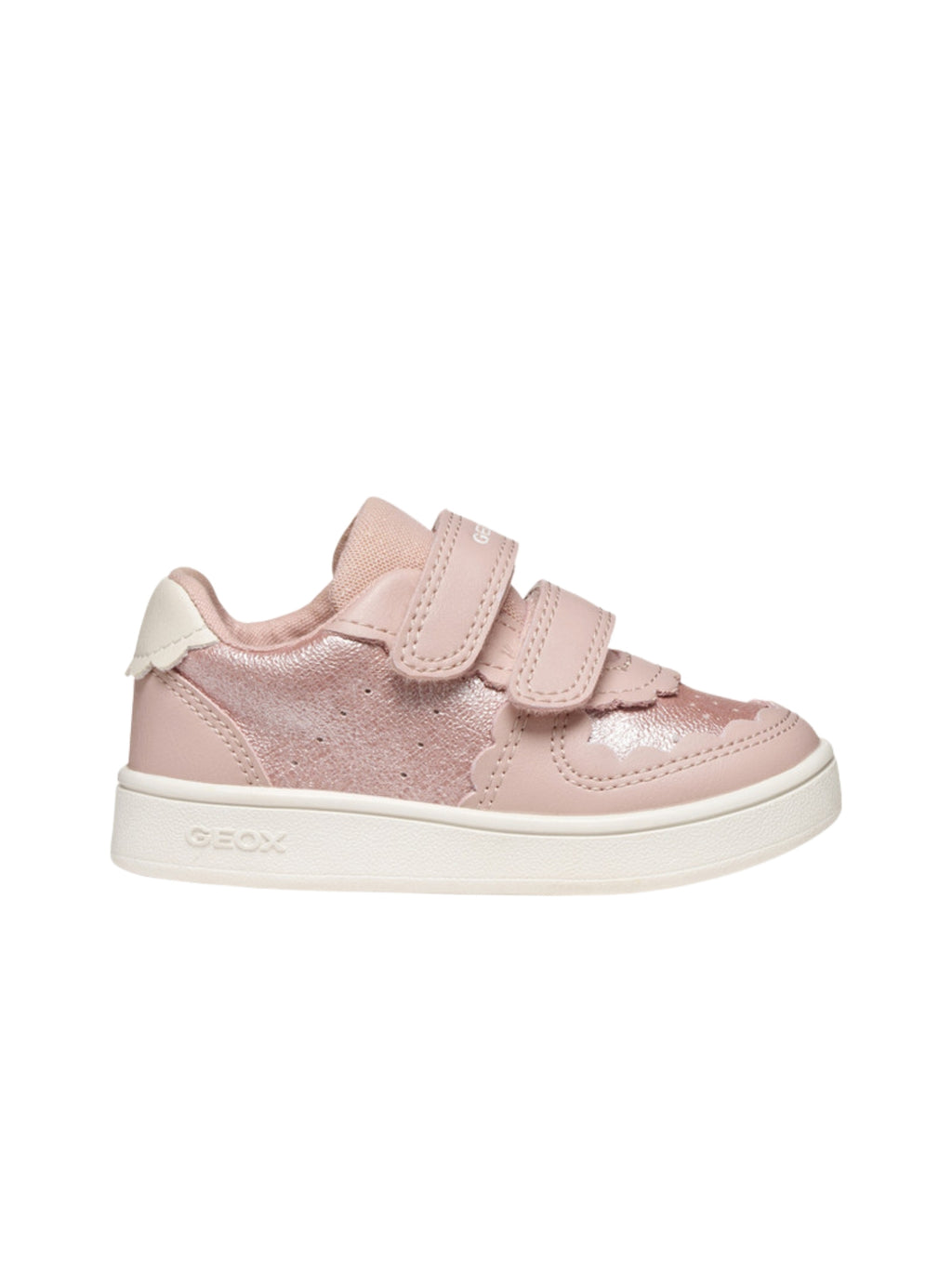 SNEAKERS CON STRAPPO ROSA GEOX