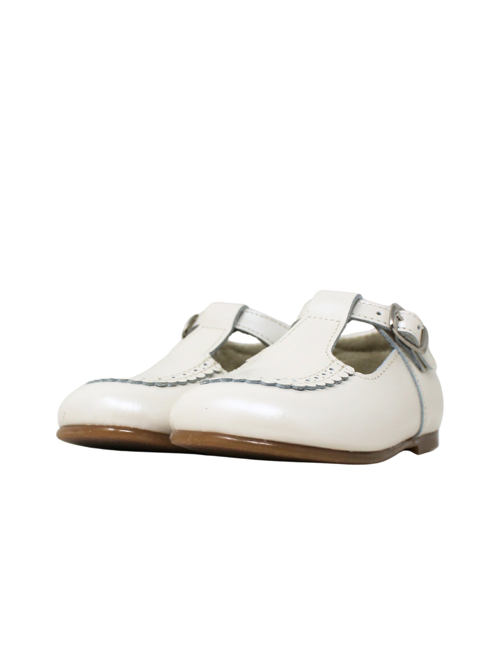 BALLERINE PANYNO BAMBINA BIANCO PERLA