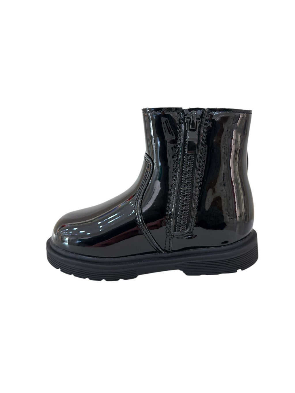 STIVALETTI IN VERNICE FIOCCO GAELLE PARIS