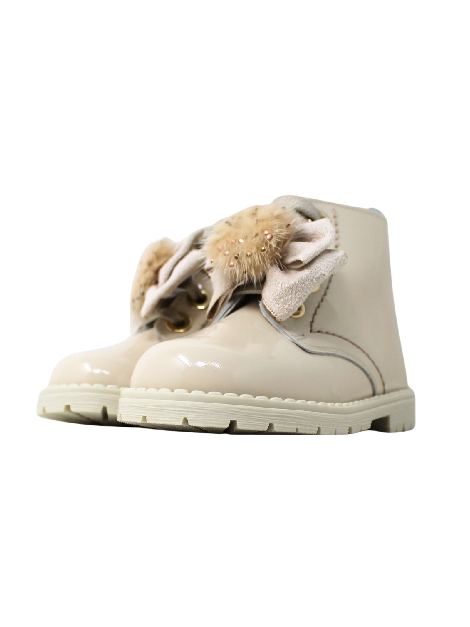 POLACCHINE VERNICE BEIGE ANDANINES