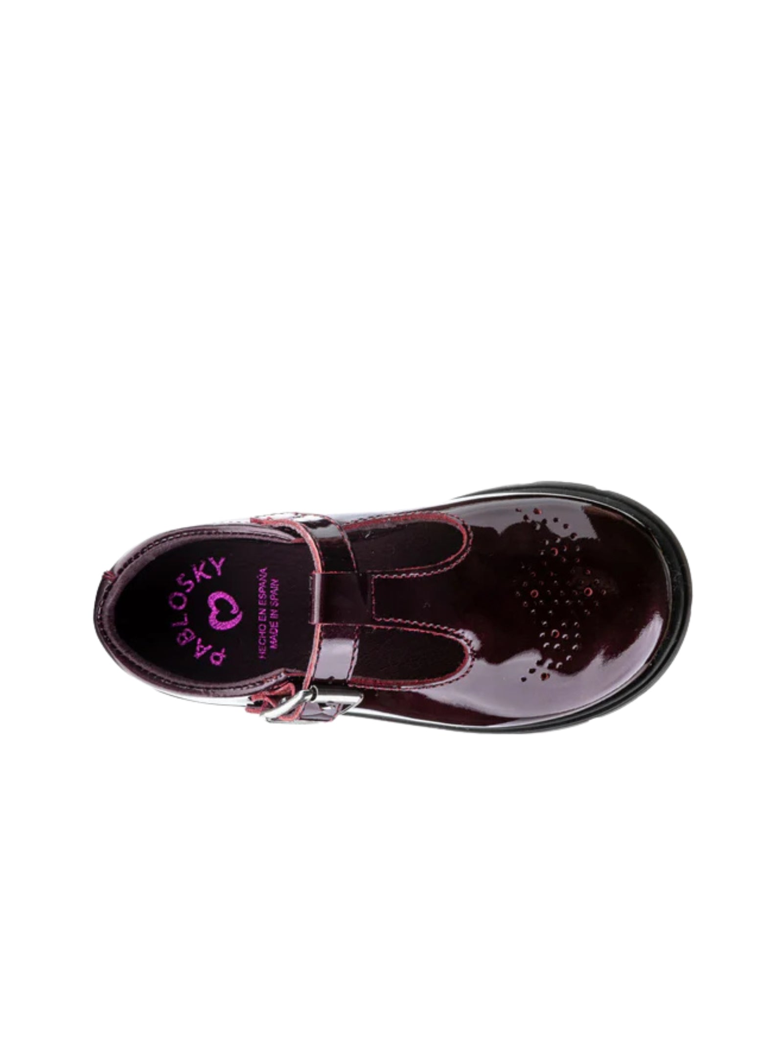 BALLERINE PLATFORM VERNICE BORDEAUX PABLOSKY