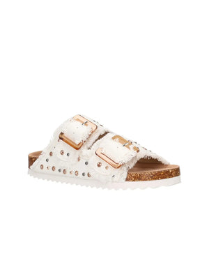 SANDALI COLORS OF CALIFORNIA BAMBINA DENIM BIANCO