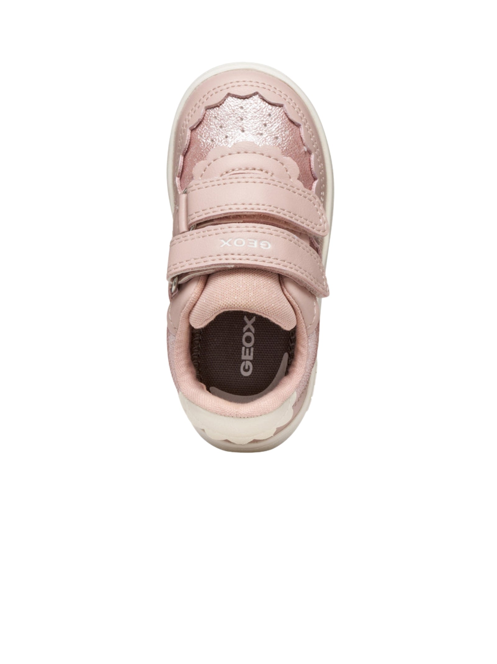 SNEAKERS CON STRAPPO ROSA GEOX