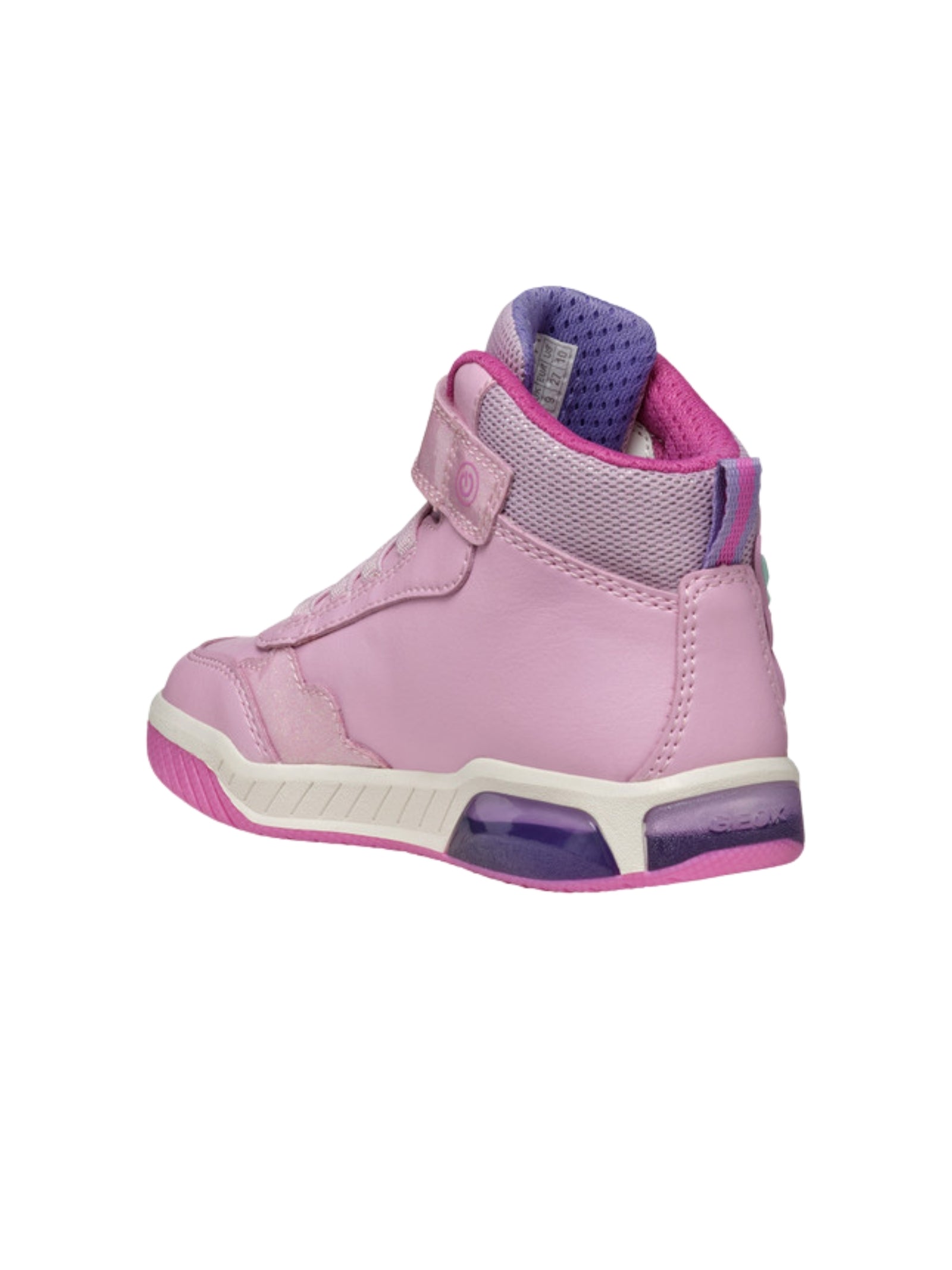 SNEAKERS UNICORNO LUCI ROSA GEOX BAMBINA