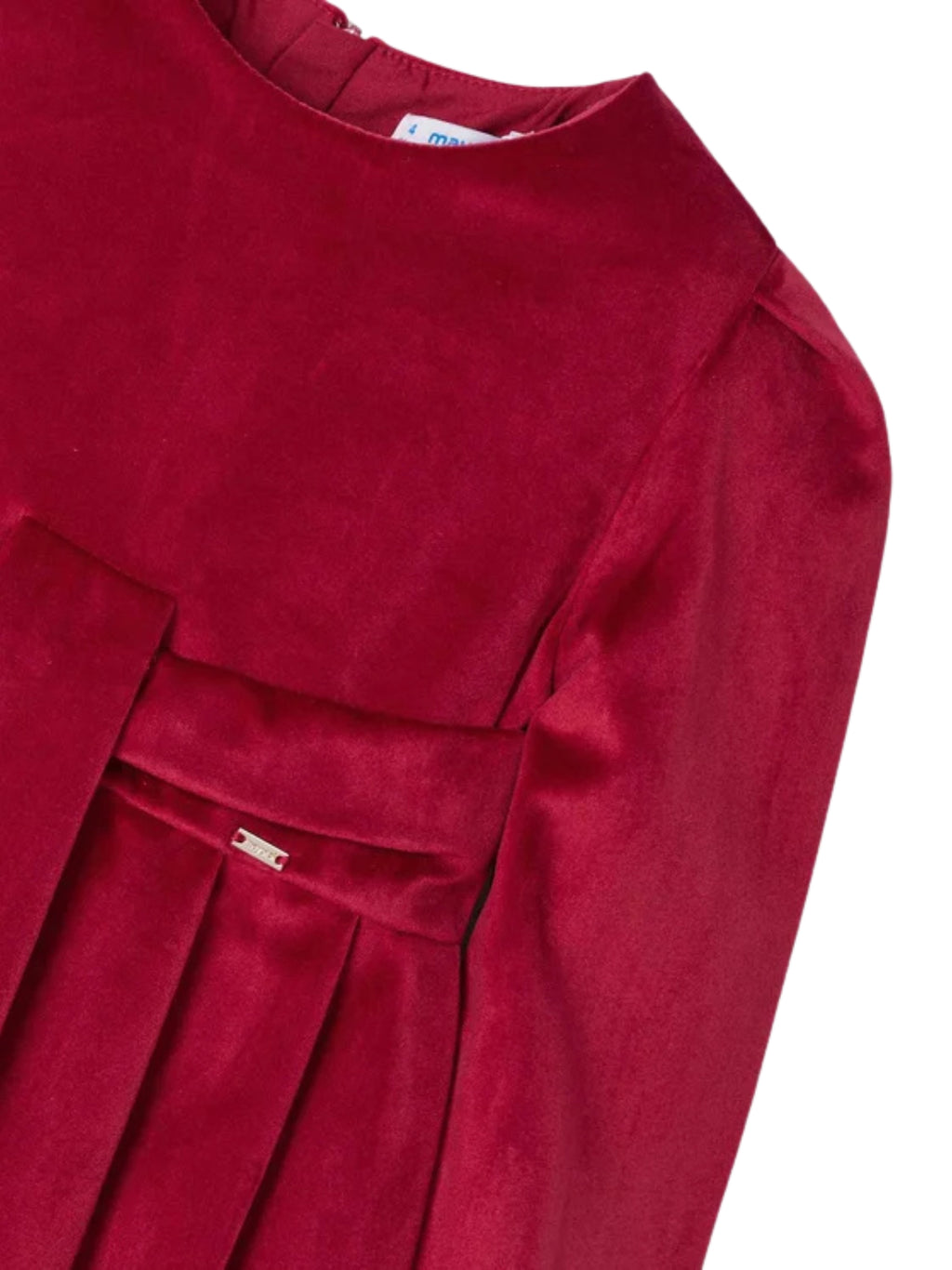 ABITO VELLUTO ROSSO MAYORAL