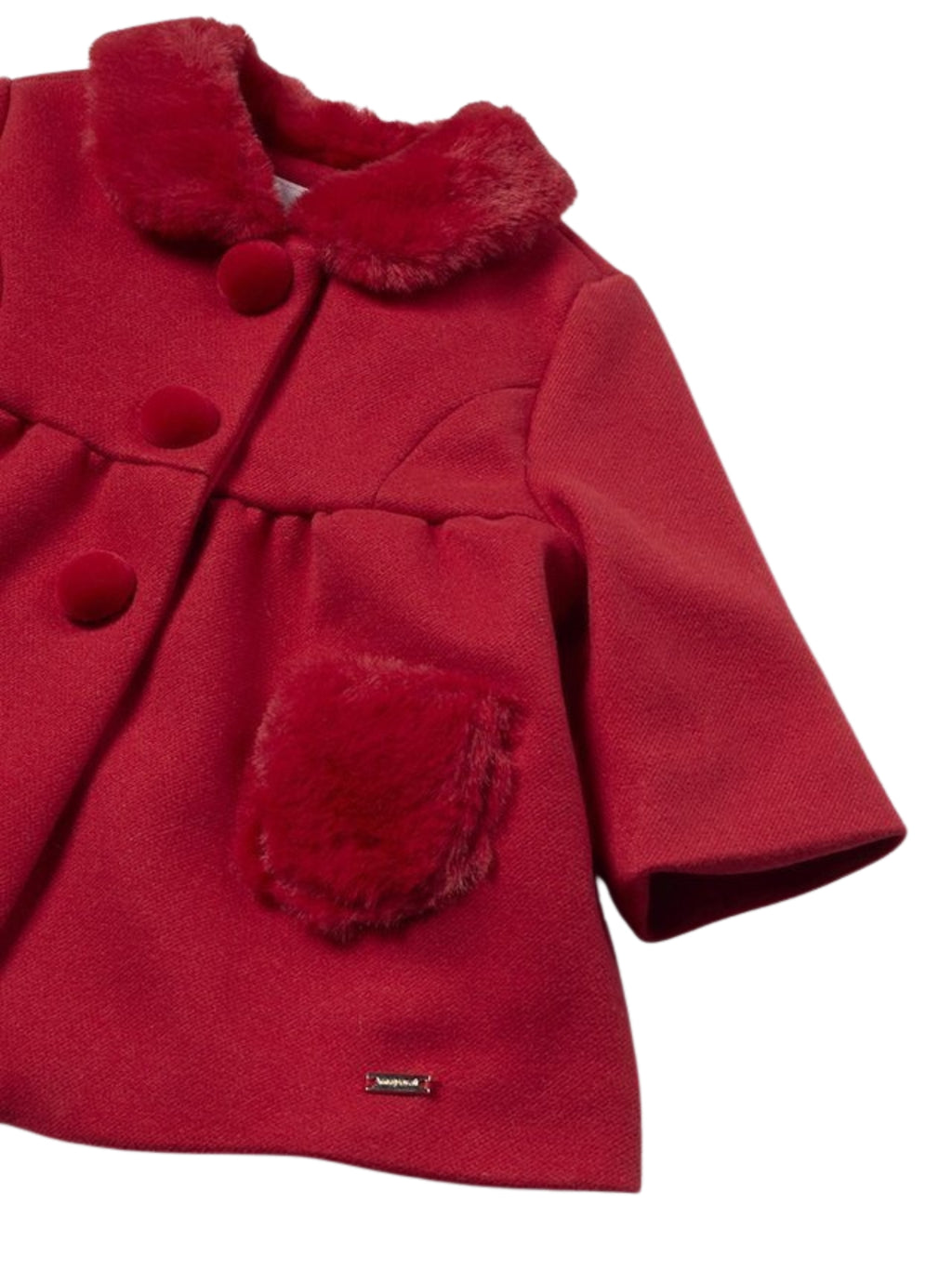 CAPPOTTO ROSSO NEONATA MAYORAL NEWBORN