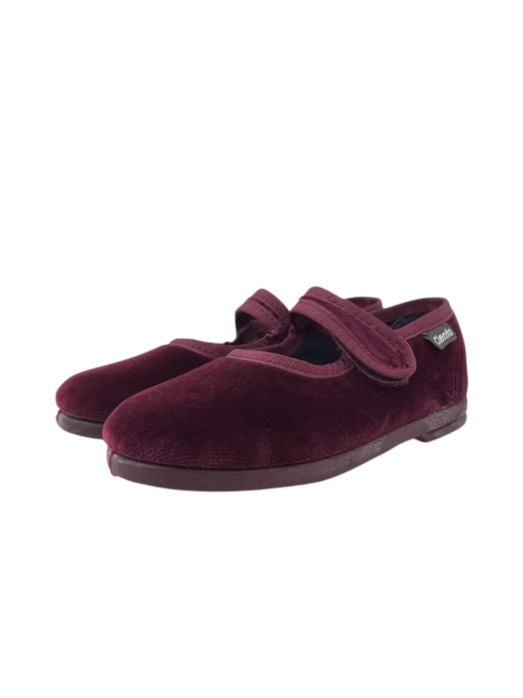BALLERINE CIENTA VELLUTO BORDEAUX