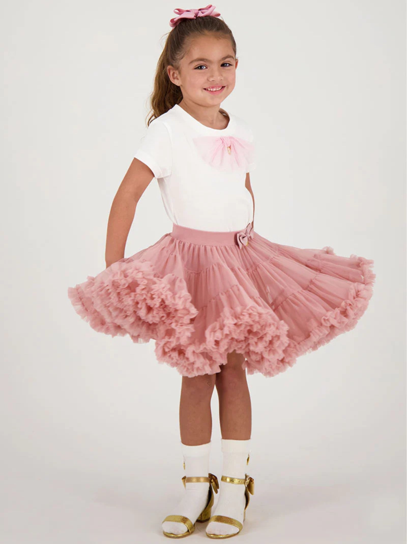 GONNA PIXIE TEA ROSE ANGEL'S FACE