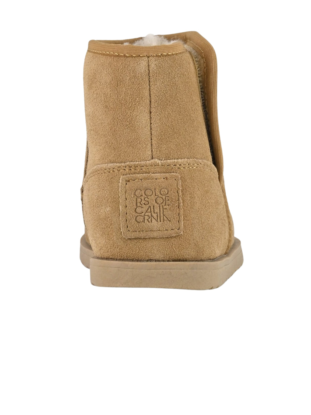 STIVALI COLORS OF CALIFORNIA BEIGE PELLE SCAMOSCIATA BAMBINA