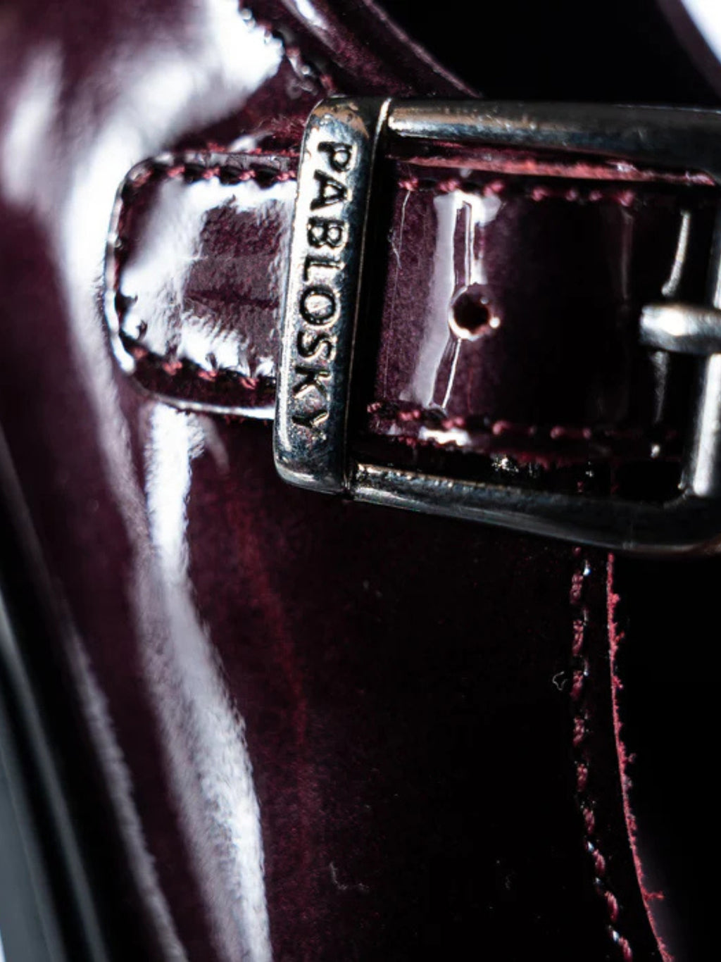 BALLERINE PLATFORM VERNICE BORDEAUX PABLOSKY