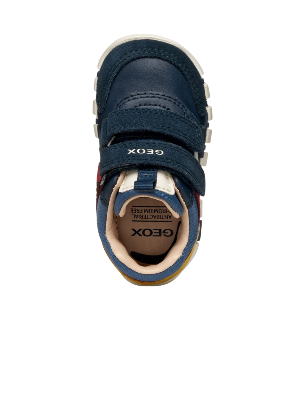 SNEAKERS NAVY RED GEOX BAMBINO
