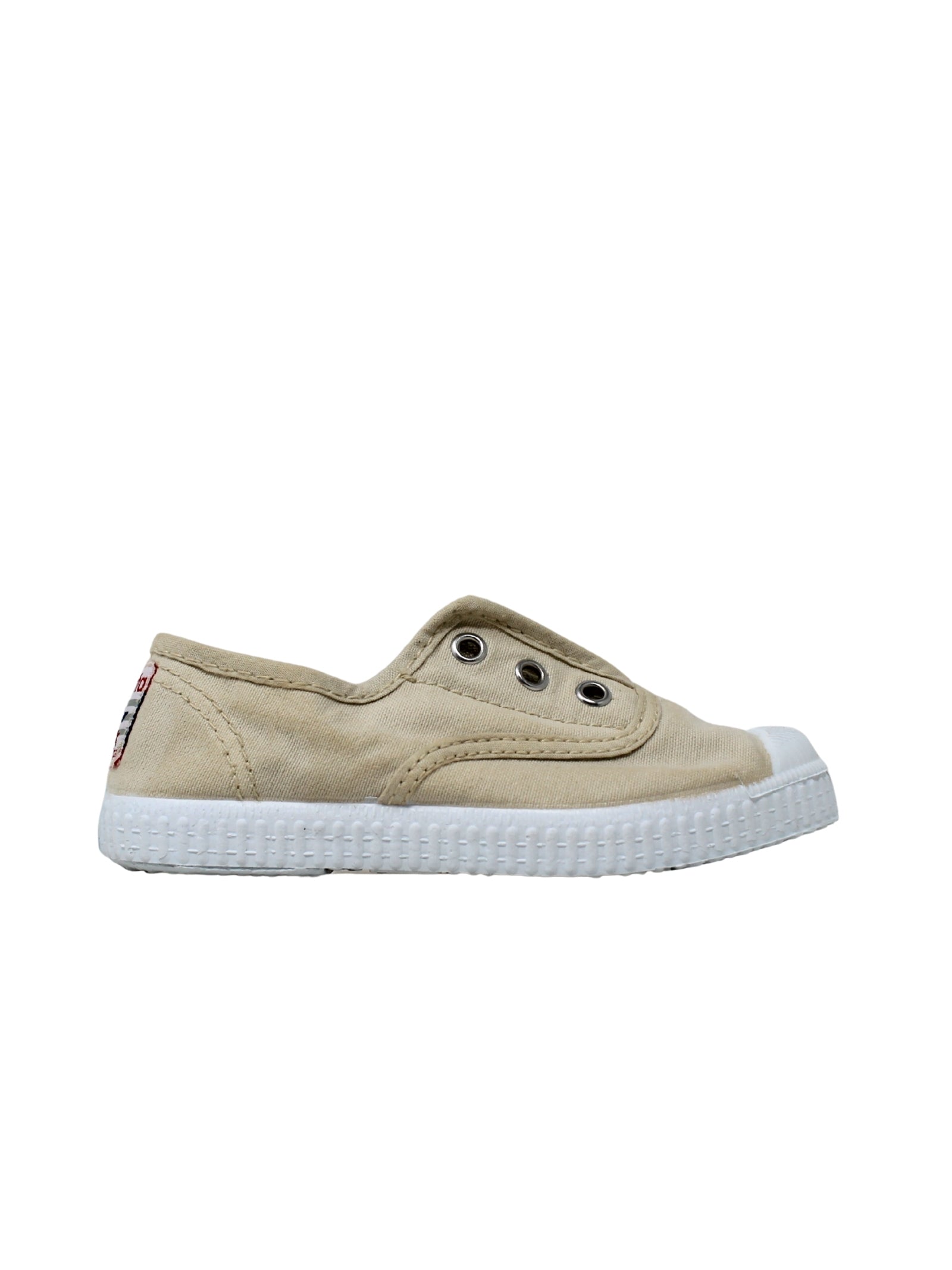 SCARPE IN TELA CIENTA BEIGE