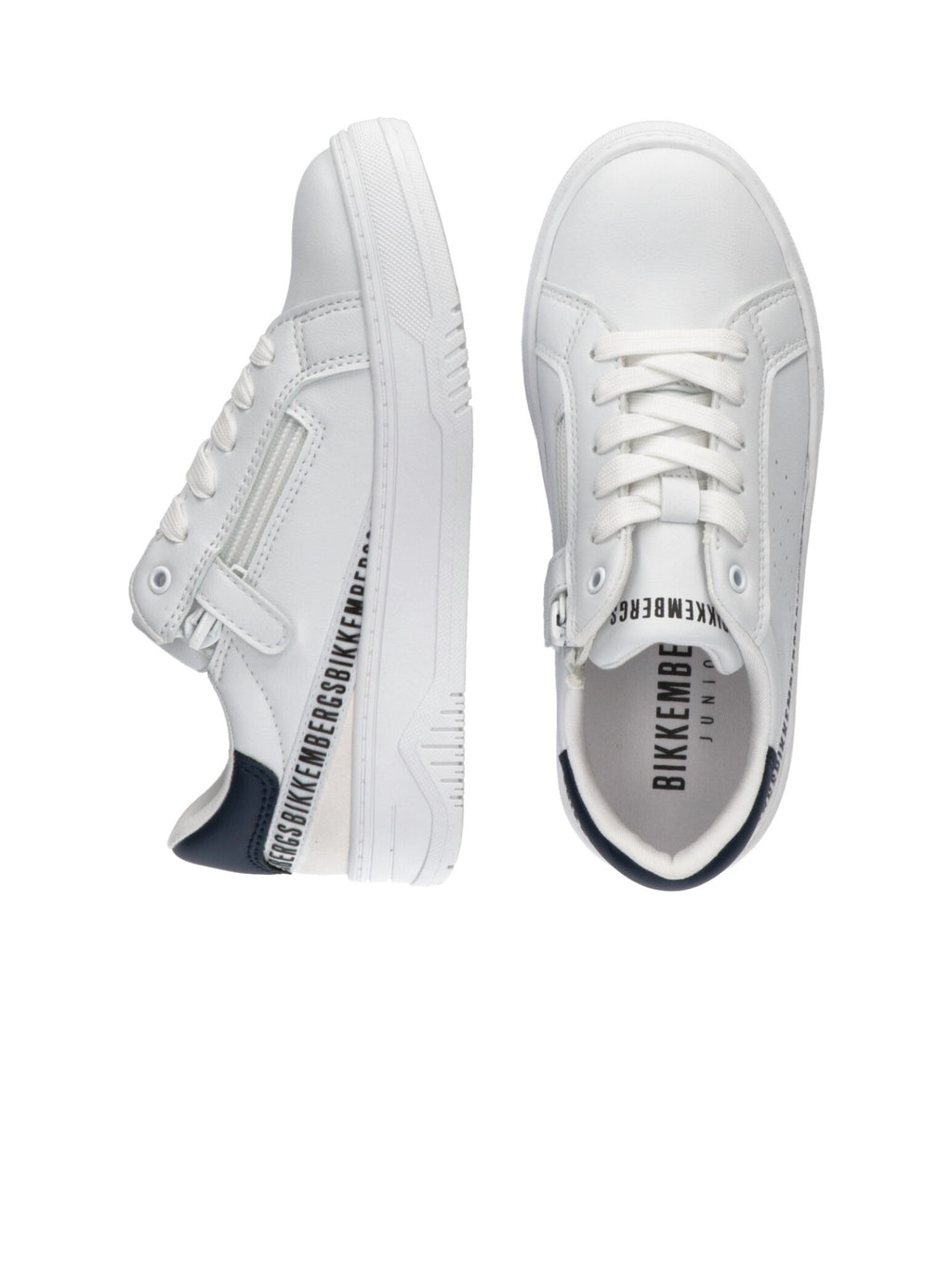 SNEAKERS BAMBINO BIKKEMBERGS BLU BIANCO